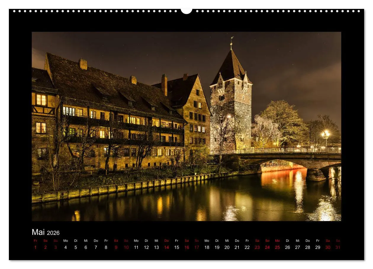 Bild: 9783457764831 | Nürnberg - Die Altstadt bei Nacht (hochwertiger Premium...