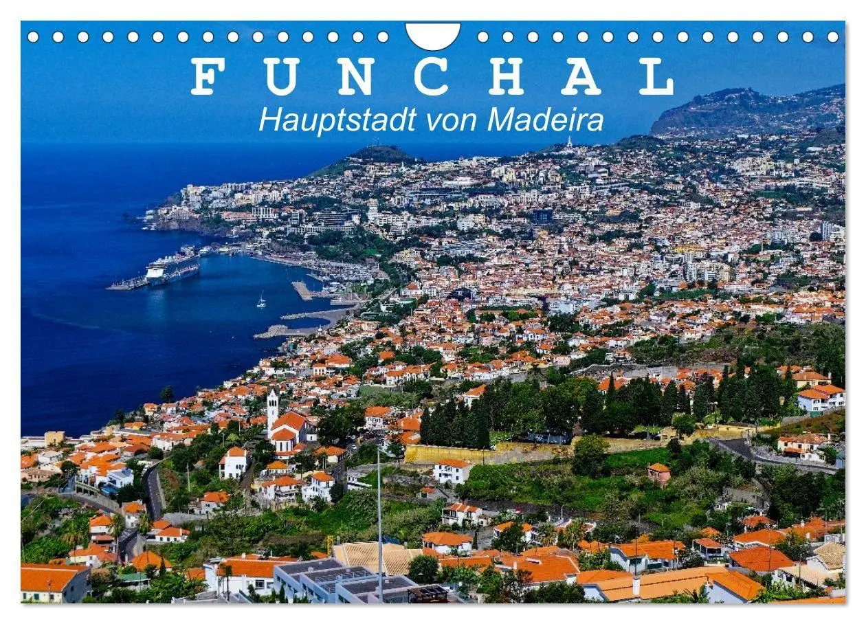 Cover: 9783457904831 | Funchal - Die Hauptstadt von Madeira (Wandkalender 2026 DIN A4...