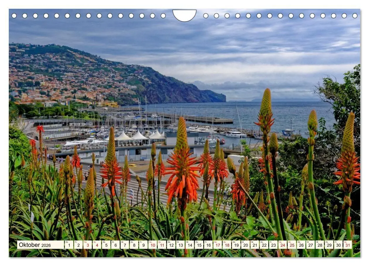 Bild: 9783457904831 | Funchal - Die Hauptstadt von Madeira (Wandkalender 2026 DIN A4...