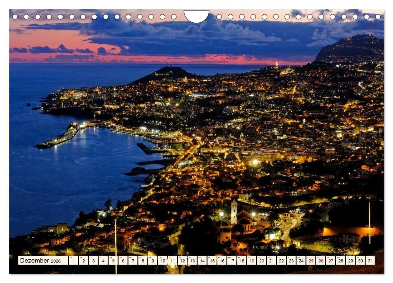 Bild: 9783457904831 | Funchal - Die Hauptstadt von Madeira (Wandkalender 2026 DIN A4...