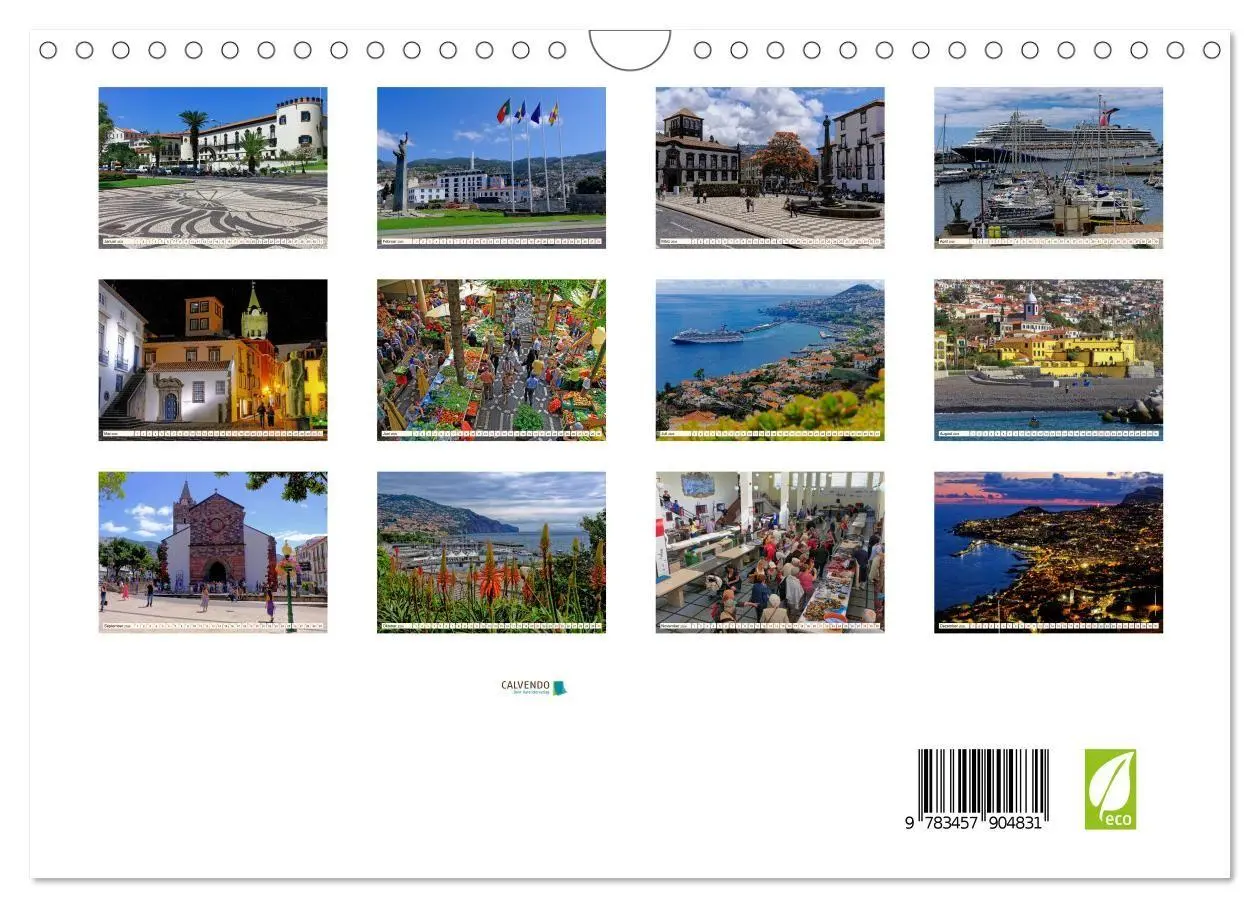 Bild: 9783457904831 | Funchal - Die Hauptstadt von Madeira (Wandkalender 2026 DIN A4...
