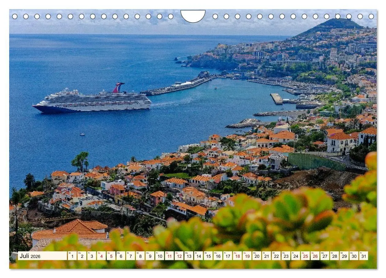Bild: 9783457904831 | Funchal - Die Hauptstadt von Madeira (Wandkalender 2026 DIN A4...