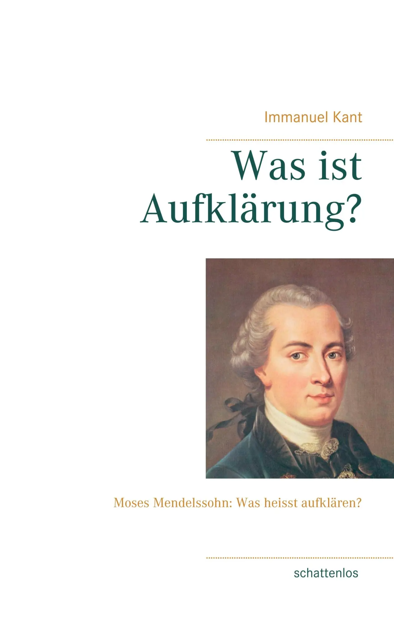 Cover: 9783752854831 | Was ist Aufklärung? | Immanuel Kant | Taschenbuch | Paperback | 32 S.