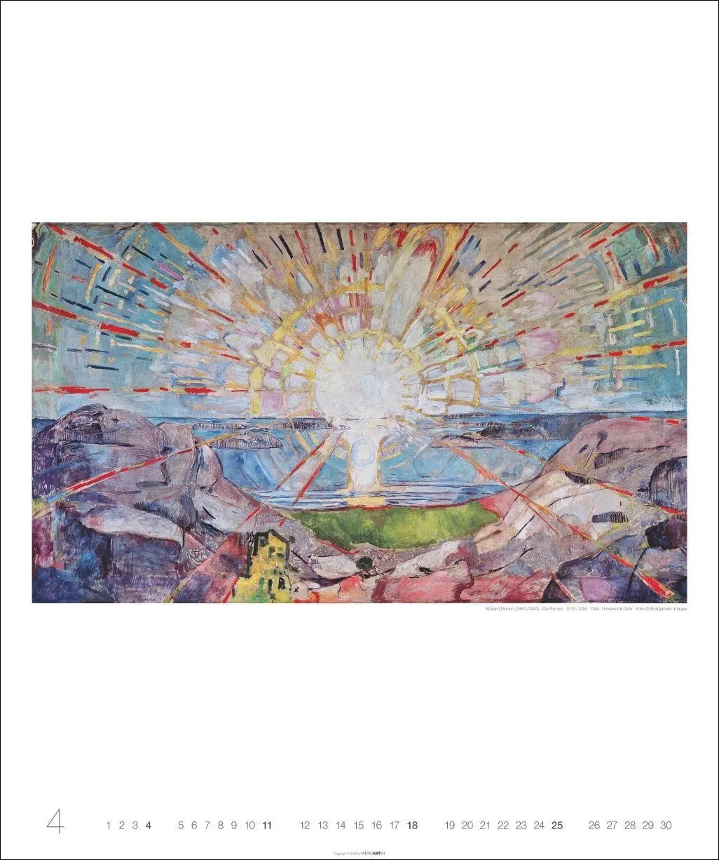 Bild: 9783839904831 | Edvard Munch Edition Kalender 2027 | Edvard Munch | Kalender | 14 S.