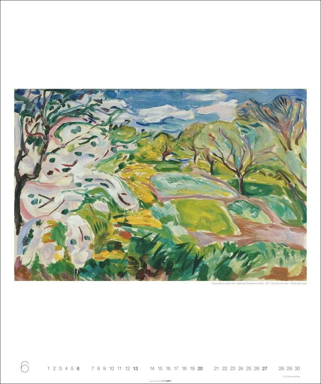 Bild: 9783839904831 | Edvard Munch Edition Kalender 2027 | Edvard Munch | Kalender | 14 S.