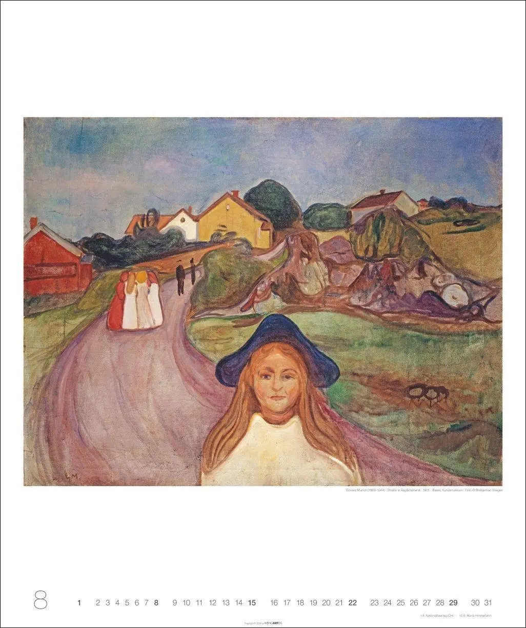Bild: 9783839904831 | Edvard Munch Edition Kalender 2027 | Edvard Munch | Kalender | 14 S.