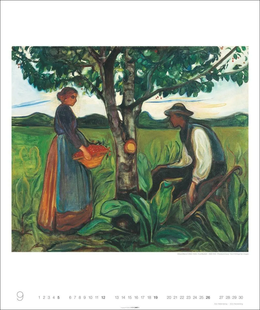 Bild: 9783839904831 | Edvard Munch Edition Kalender 2027 | Edvard Munch | Kalender | 14 S.