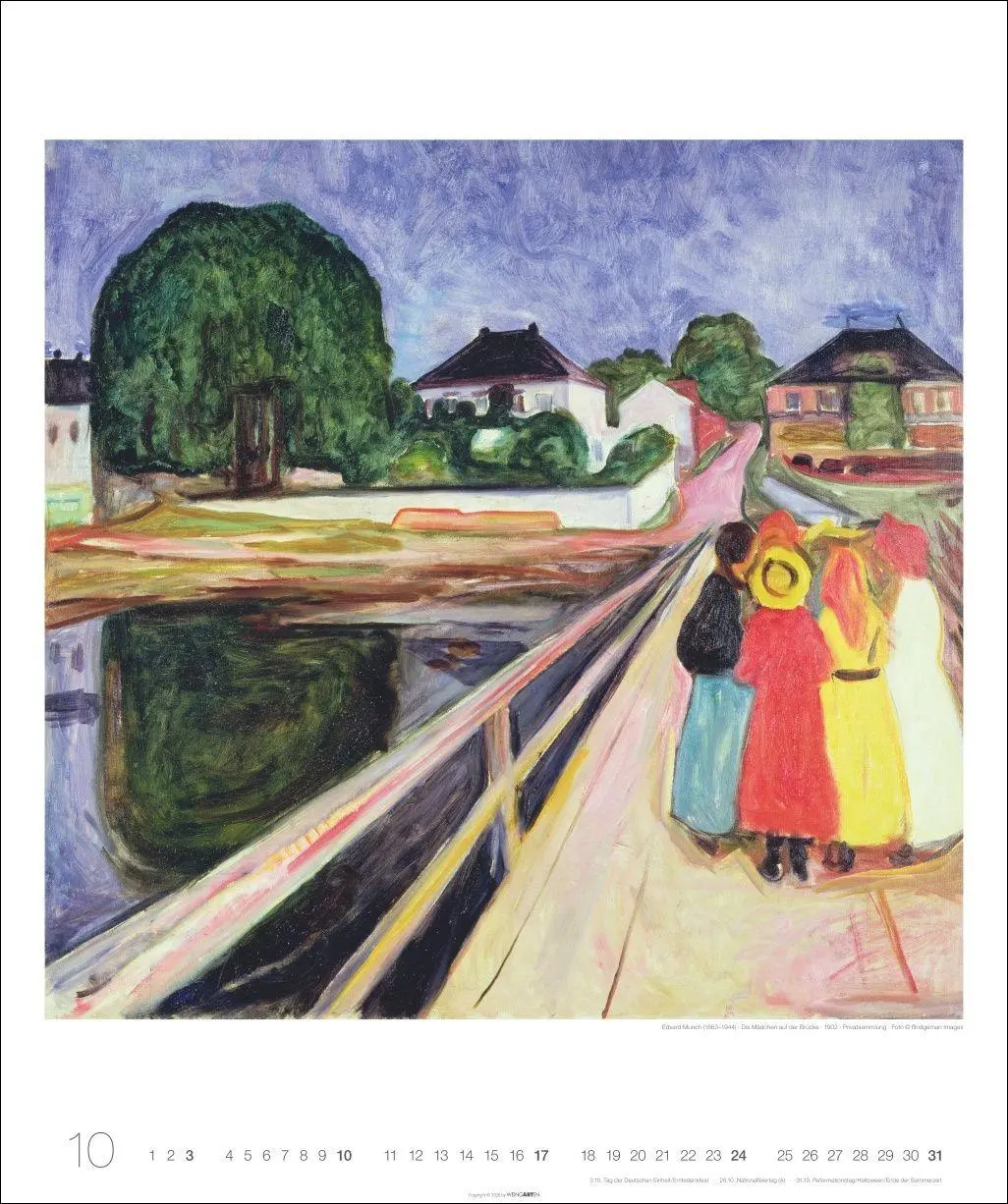 Bild: 9783839904831 | Edvard Munch Edition Kalender 2027 | Edvard Munch | Kalender | 14 S.