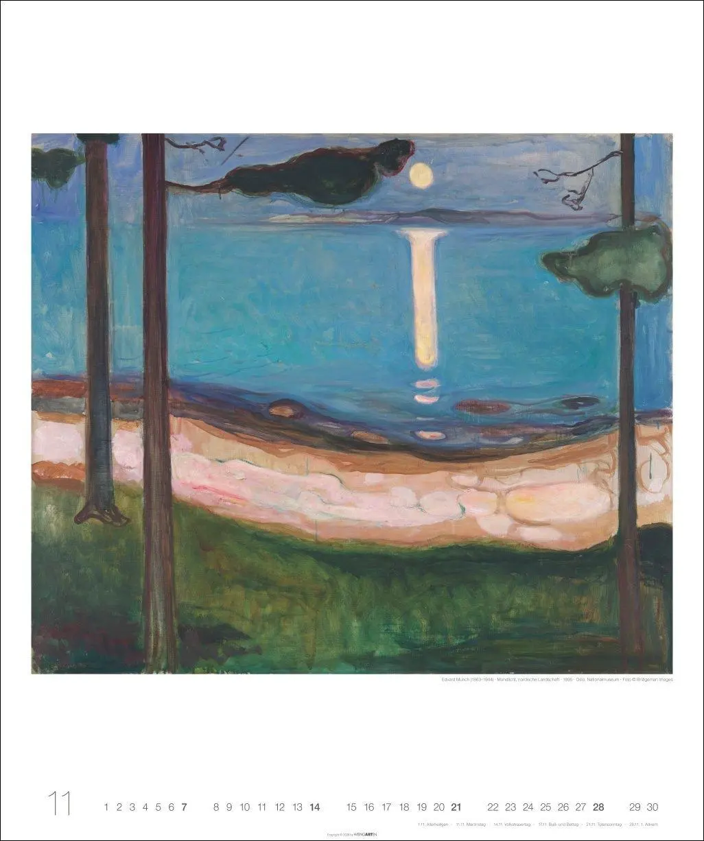 Bild: 9783839904831 | Edvard Munch Edition Kalender 2027 | Edvard Munch | Kalender | 14 S.