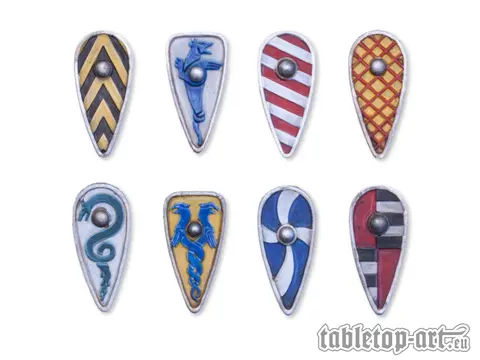Cover: 704270724931 | Norman Kite Shields - Set 4 (8) | Tabletop-Art | EAN 704270724931