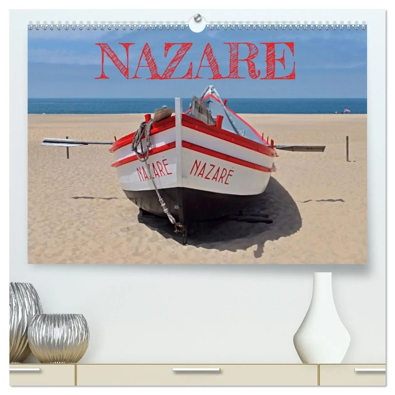 Cover: 9783457444931 | Nazare (hochwertiger Premium Wandkalender 2026 DIN A2 quer),...
