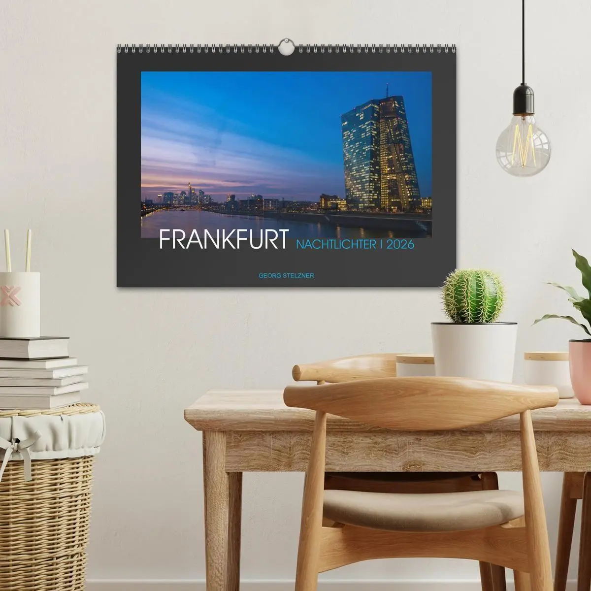 Bild: 9783457994931 | FRANKFURT - Nachtlichter 2026 (Wandkalender 2026 DIN A3 quer),...