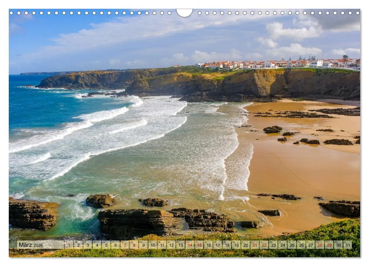 Bild: 9783516604931 | Fischerweg Portugal (Wandkalender 2026 DIN A3 quer), CALVENDO...