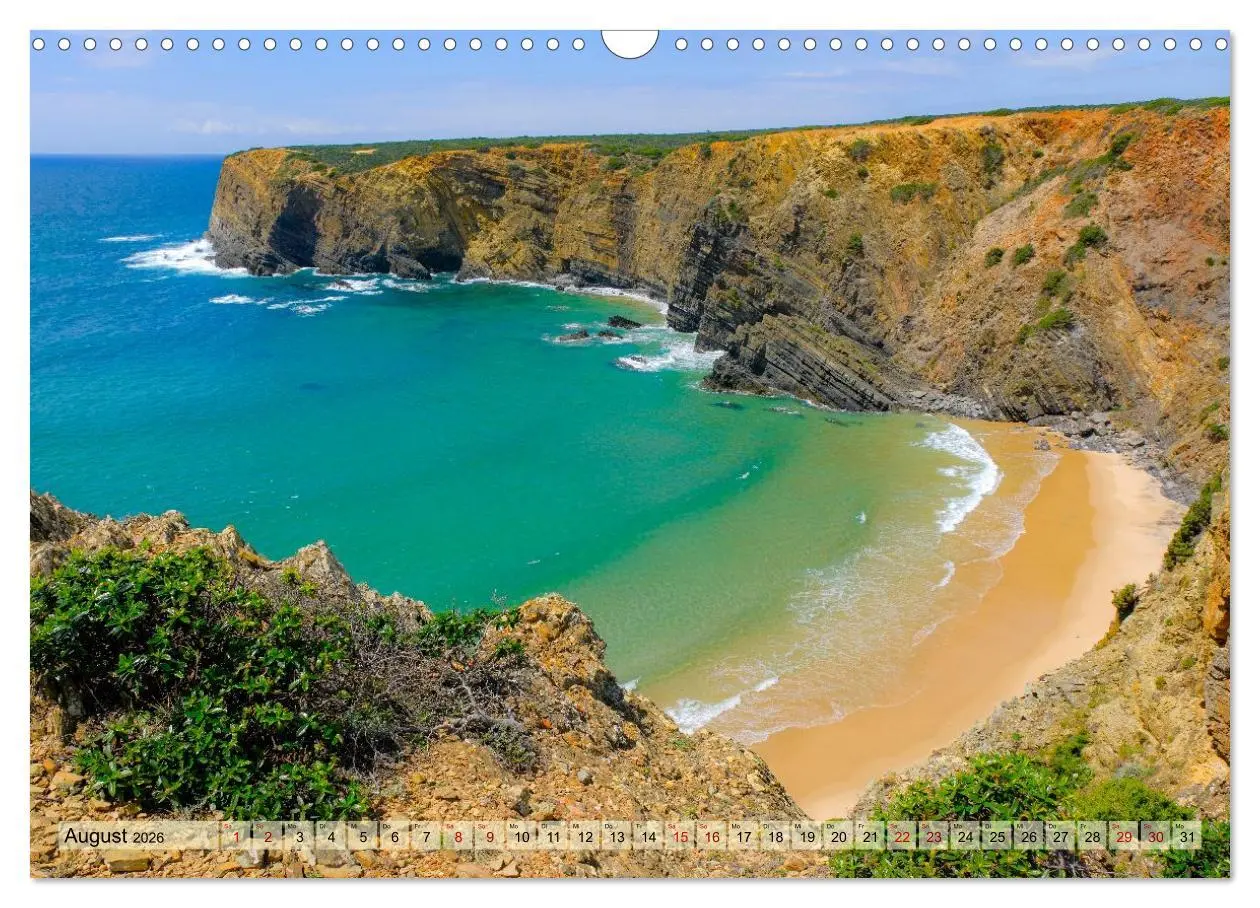 Bild: 9783516604931 | Fischerweg Portugal (Wandkalender 2026 DIN A3 quer), CALVENDO...