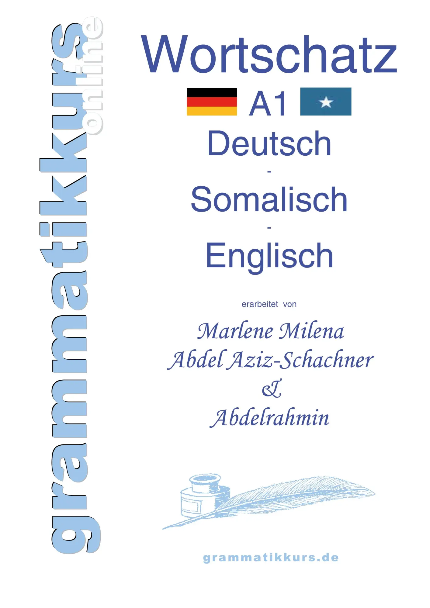 Cover: 9783732284931 | Wörterbuch A1 Deutsch - Somalisch - Englisch | Aziz-Schachner (u. a.)