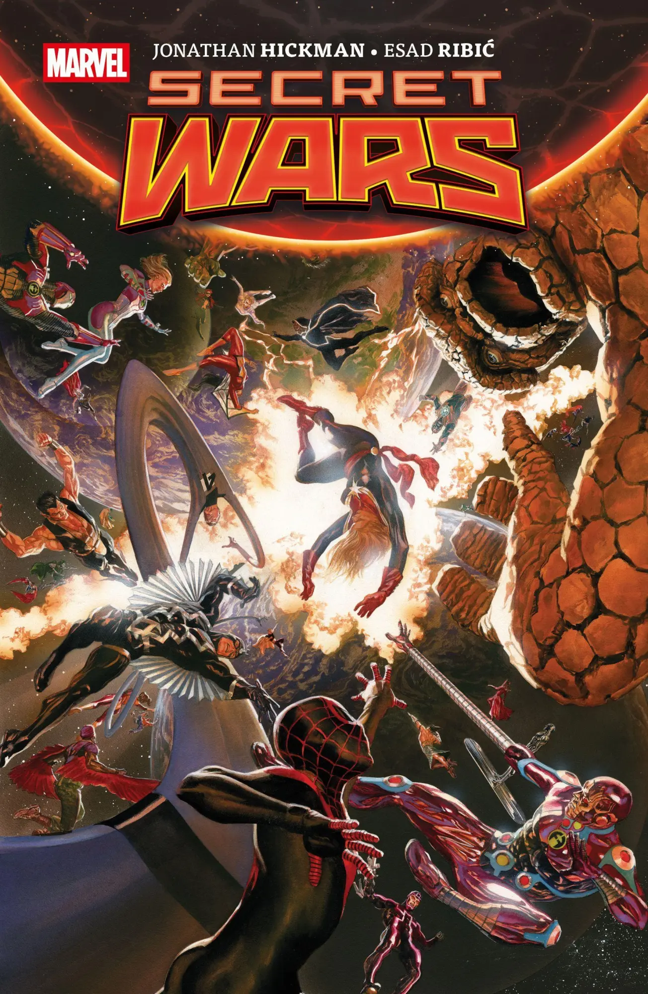 Cover: 9783741644931 | Secret Wars (Pocket Edition) | Jonathan Hickman (u. a.) | Taschenbuch