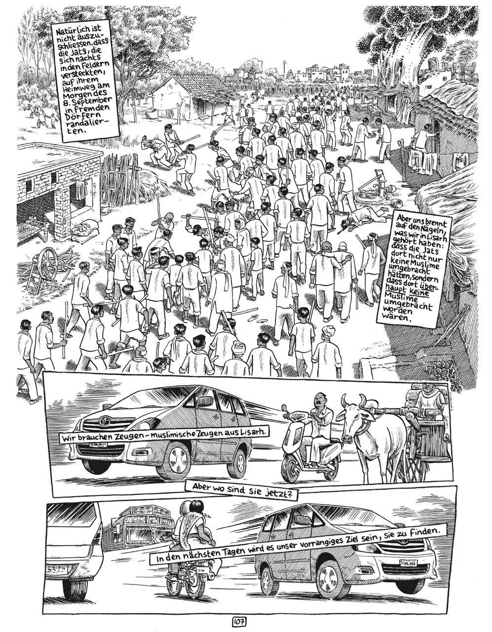 Bild: 9783956404931 | Indien | Öl ins Feuer | Joe Sacco | Buch | 144 S. | Deutsch | 2025
