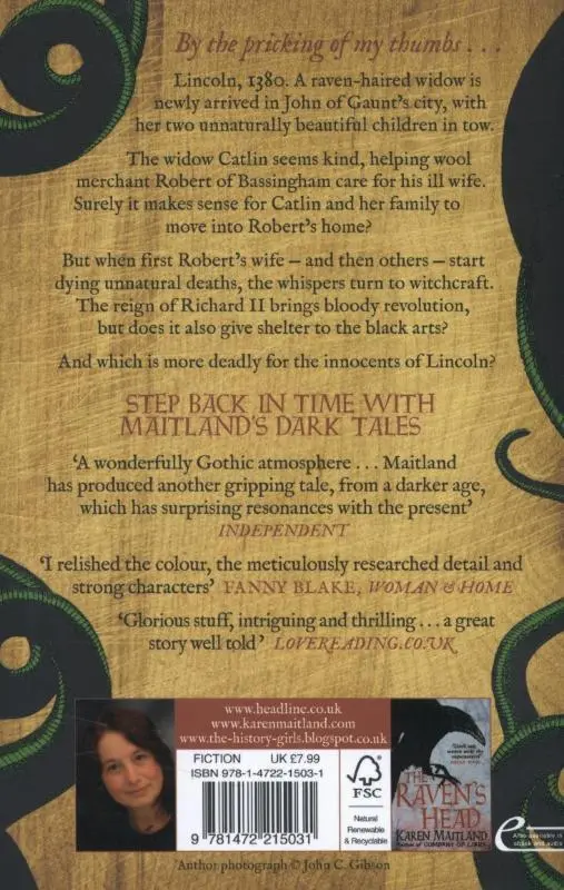 Rückseite: 9781472215031 | The Vanishing Witch | Karen Maitland | Taschenbuch | 595 S. | Englisch