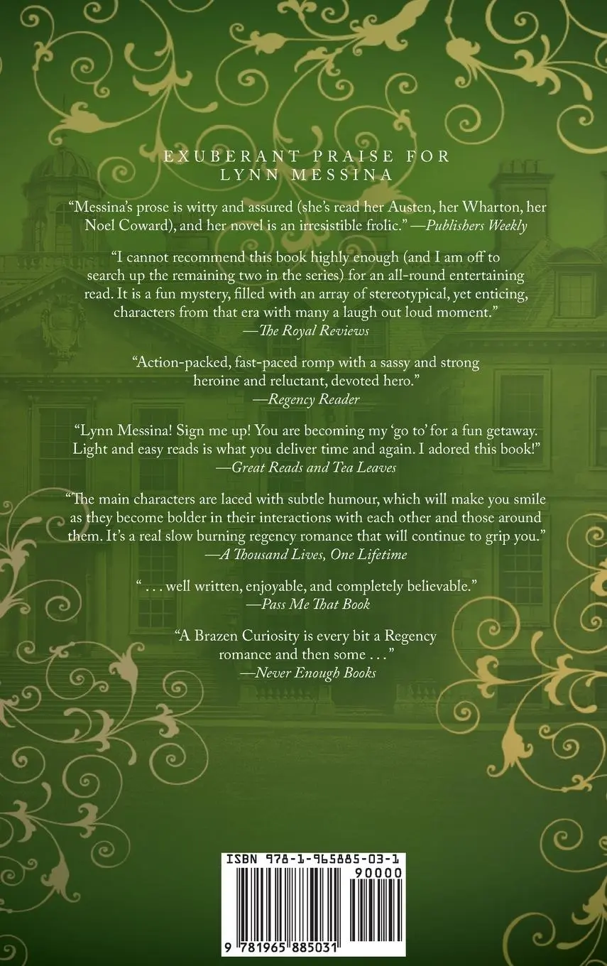 Rückseite: 9781965885031 | A Pernicious Fabrication | A Regency Cozy | Lynn Messina | Buch | 2025