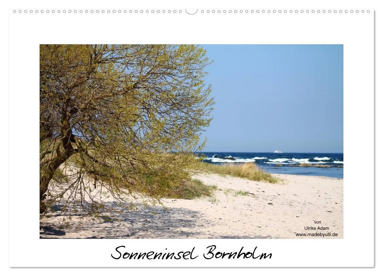 Cover: 9783435625031 | Sonneninsel Bornholm (Wandkalender 2025 DIN A2 quer), CALVENDO...