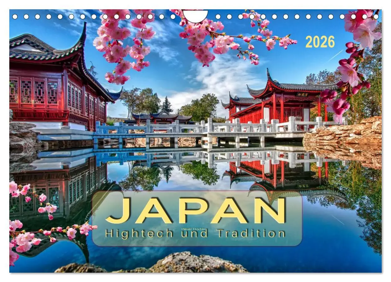 Cover: 9783457955031 | Japan - Hightech und Tradition (Wandkalender 2026 DIN A4 quer),...
