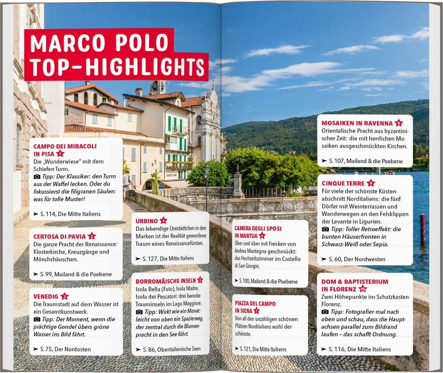 Bild: 9783829745031 | MARCO POLO Reiseführer Italien Nord | Sabine Oberpriller | Taschenbuch