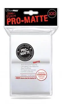Cover: 74427845131 | White Pro-Matte Sleeves (100) | Ultra Pro Neu | EAN 74427845131