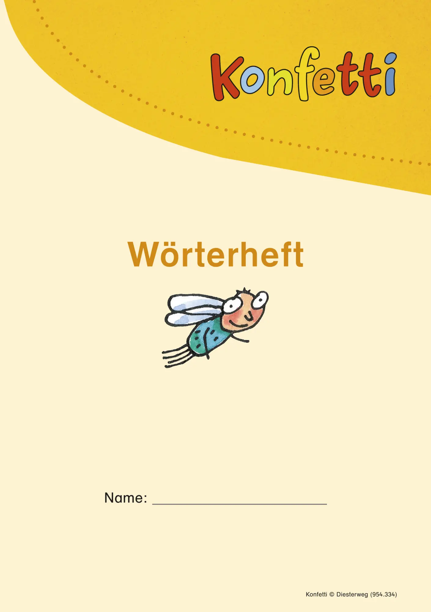 Cover: 9783425025131 | Konfetti - Ausgabe 2013 | Wörterheft (10 Stk.) | Manuela Höhn (u. a.)