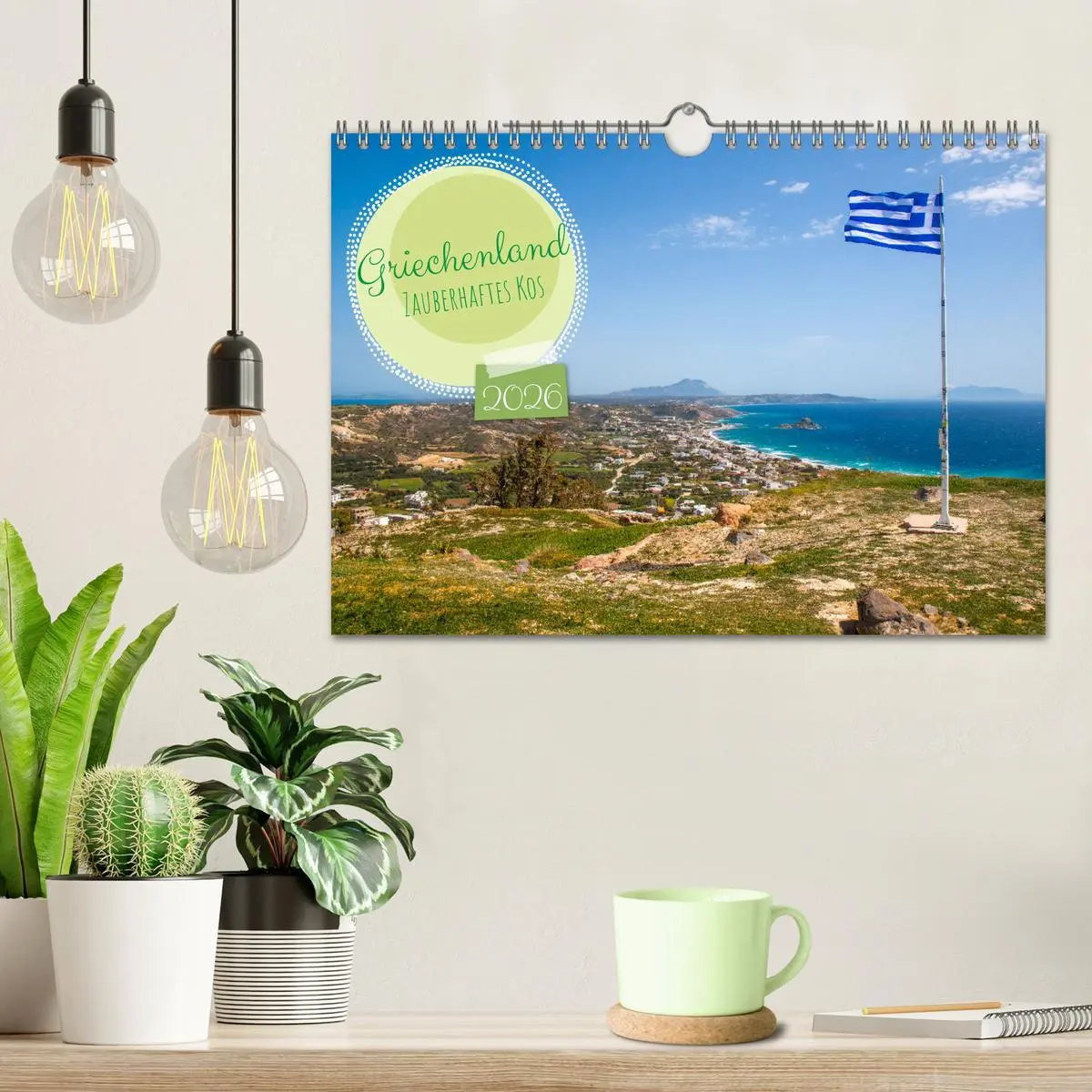 Bild: 9783457325131 | Griechenland - Zauberhaftes Kos (Wandkalender 2026 DIN A4 quer),...
