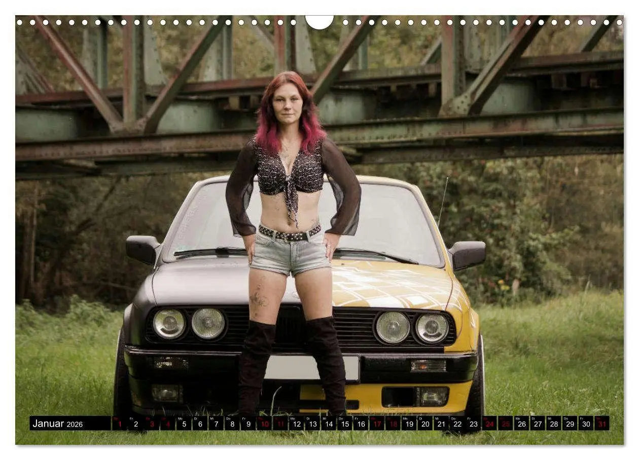 Bild: 9783457875131 | Heiße Frauen und schnelle Autos (Wandkalender 2026 DIN A3 quer),...