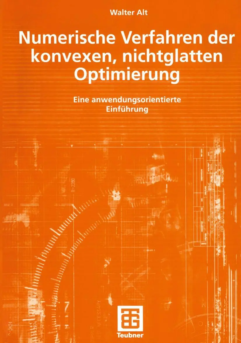 Cover: 9783519005131 | Numerische Verfahren der konvexen, nichtglatten Optimierung | Alt