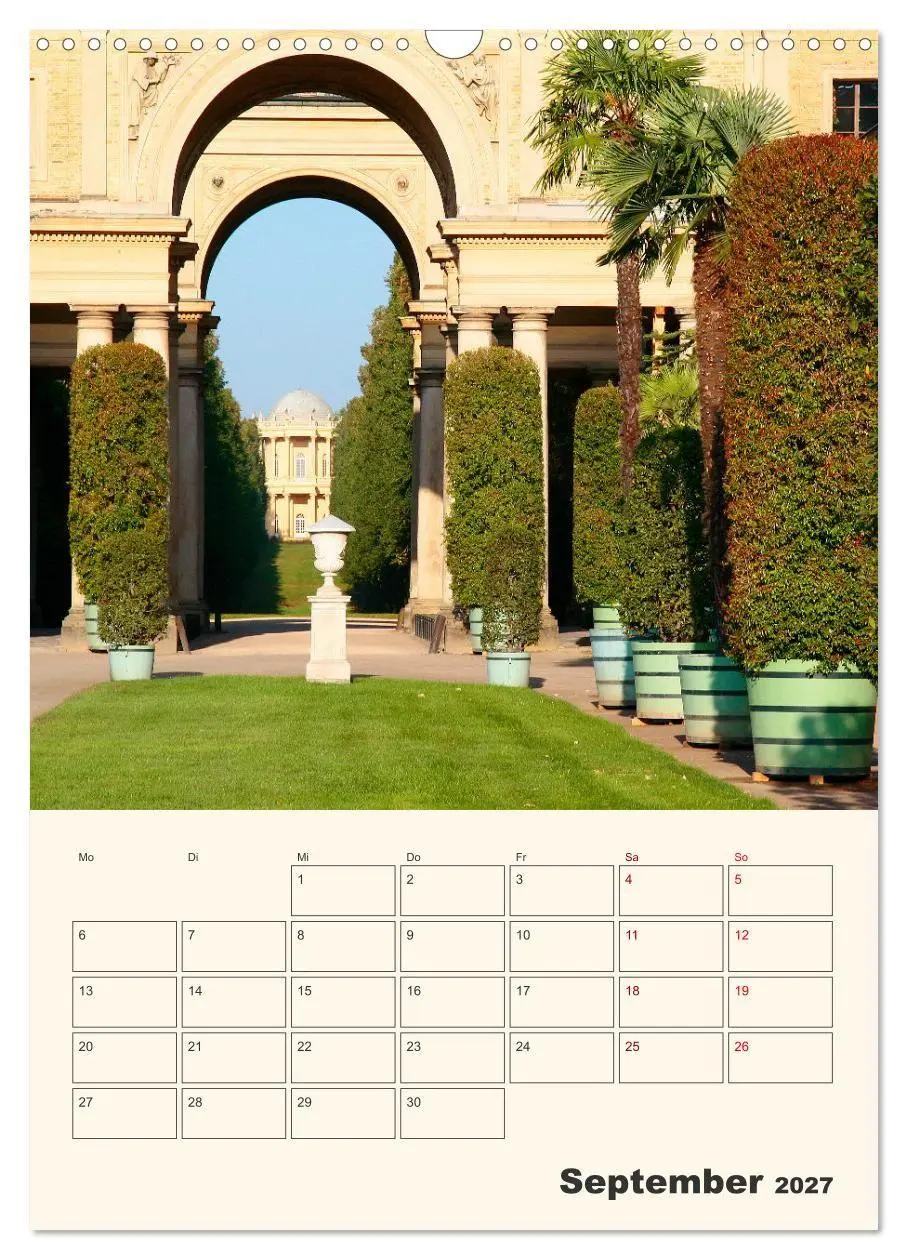 Bild: 9783569435131 | Park Sanssouci und Park Babelsberg (Wandkalender 2027 DIN A3 hoch),...