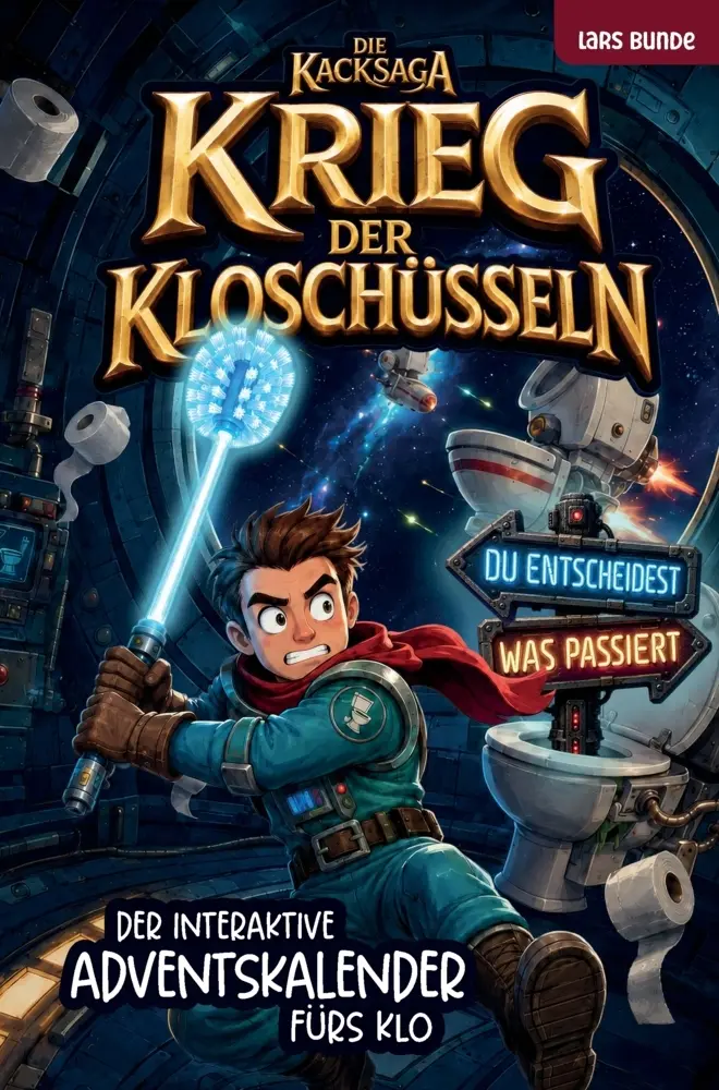 Cover: 9783912585131 | Die epische Kack-Saga - Der Krieg der Kloschüsseln | Lars Bunde | Buch