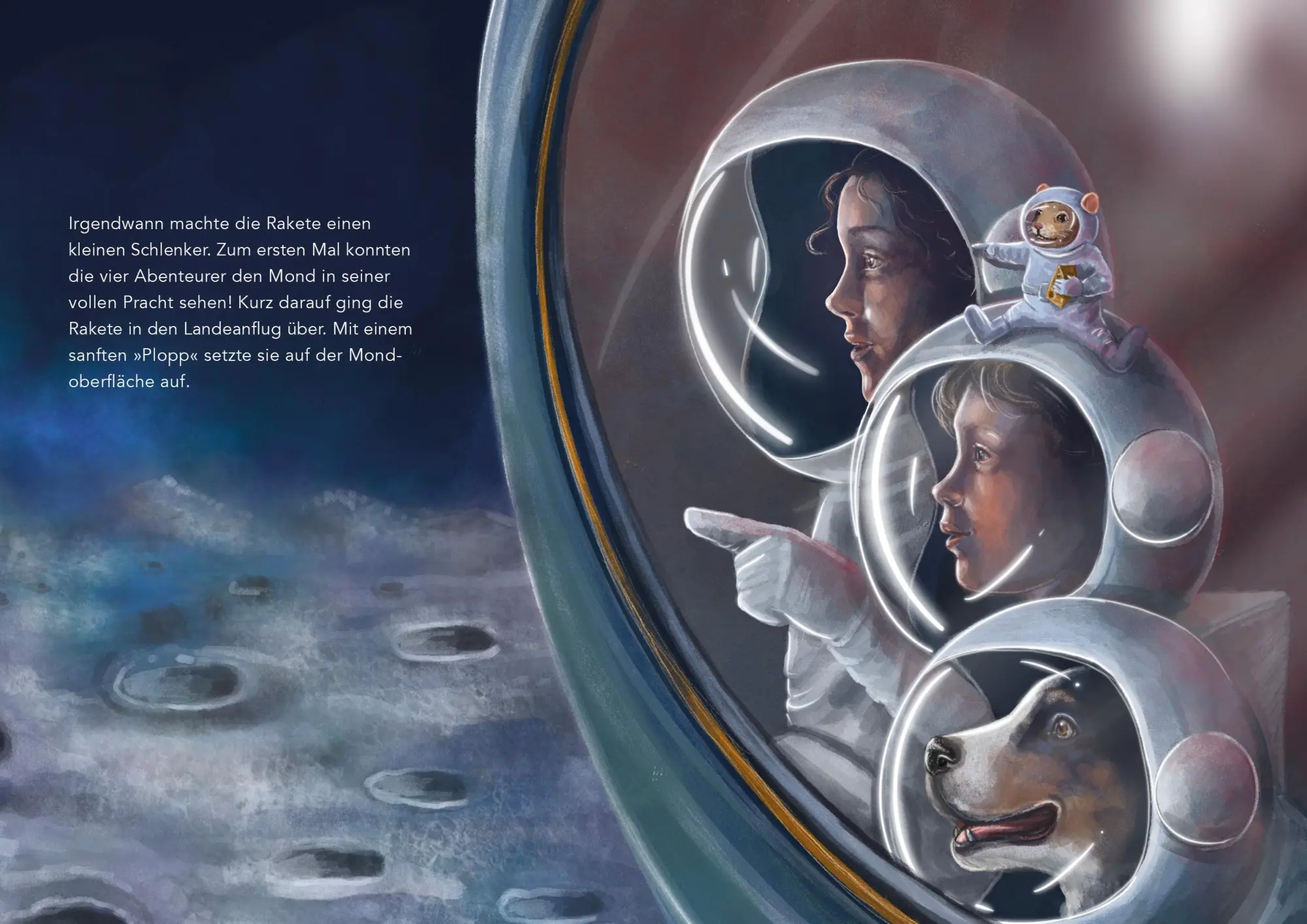 Bild: 9783946865131 | Die Abenteuer der kleinen Charlie | Charlie fliegt zum Mond. | Buch