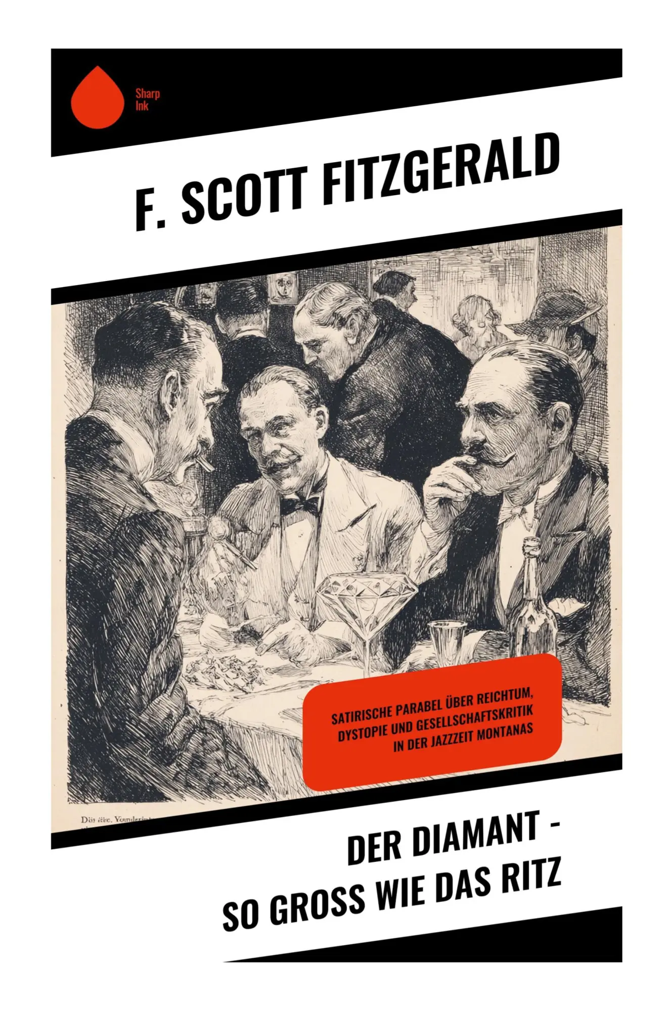 Cover: 9788028395131 | Der Diamant - so groß wie das Ritz | F. Scott Fitzgerald | Taschenbuch