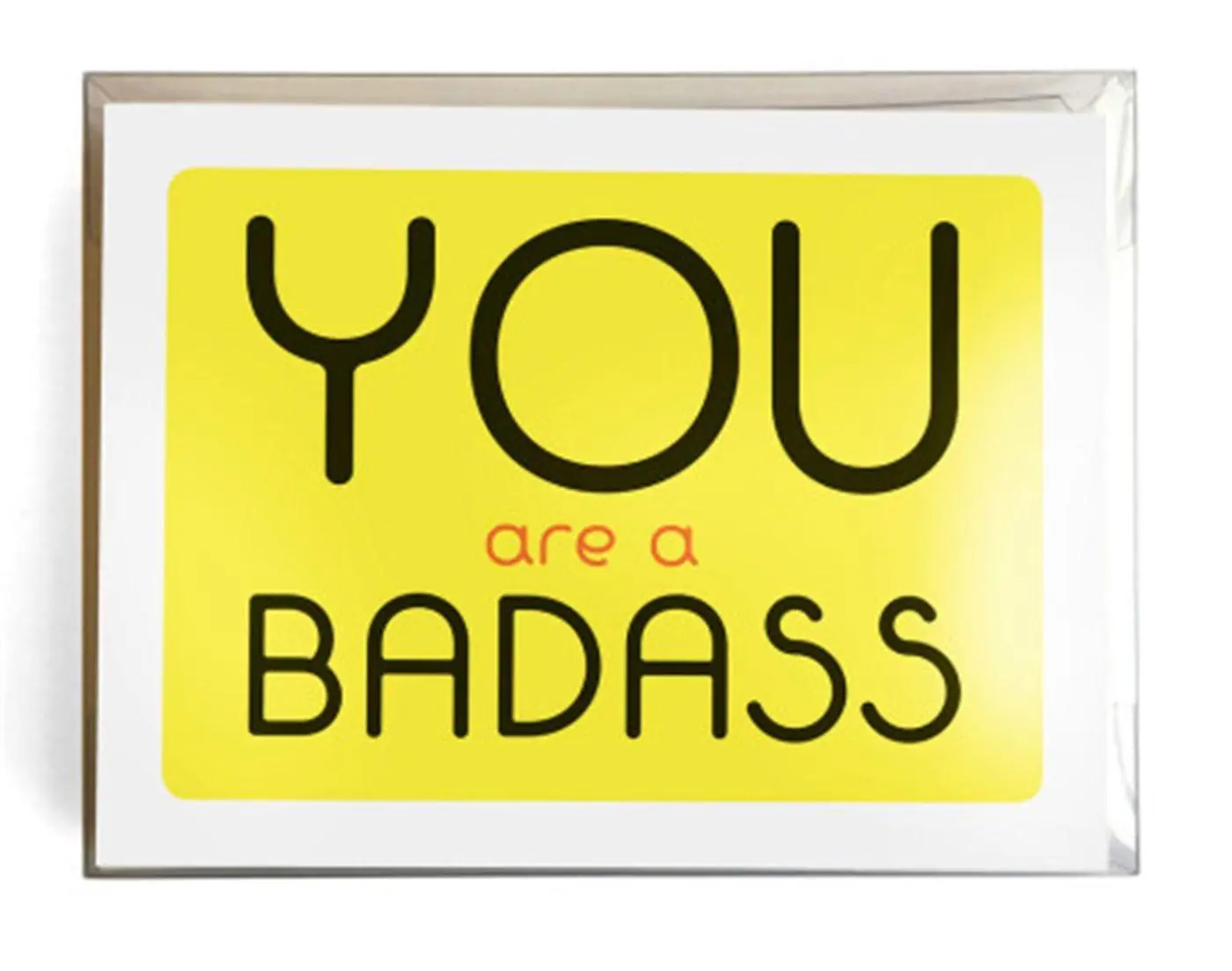 Cover: 9780762465231 | You Are a Badass(r) Notecards | 10 Notecards and Envelopes | Sincero