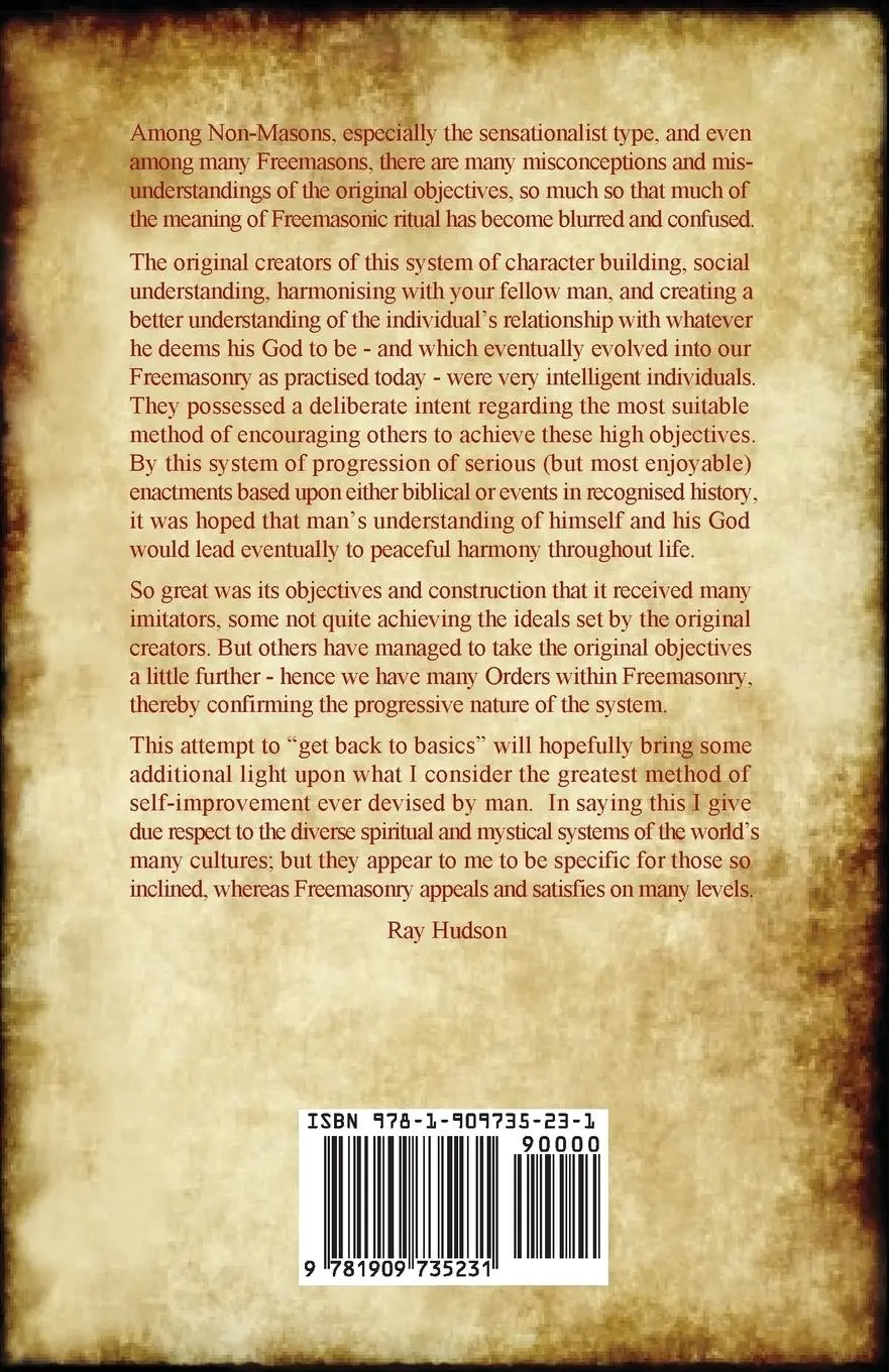 Rückseite: 9781909735231 | So You Think You Know about Freemasonry? (Aziloth Books) | Ray Hudson