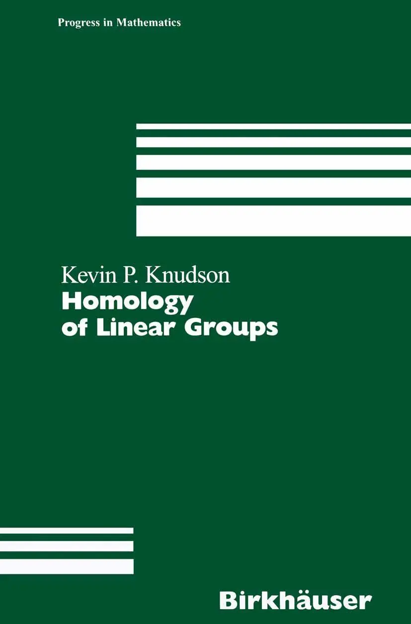 Cover: 9783034895231 | Homology of Linear Groups | Kevin P. Knudson | Taschenbuch | xi | 2012
