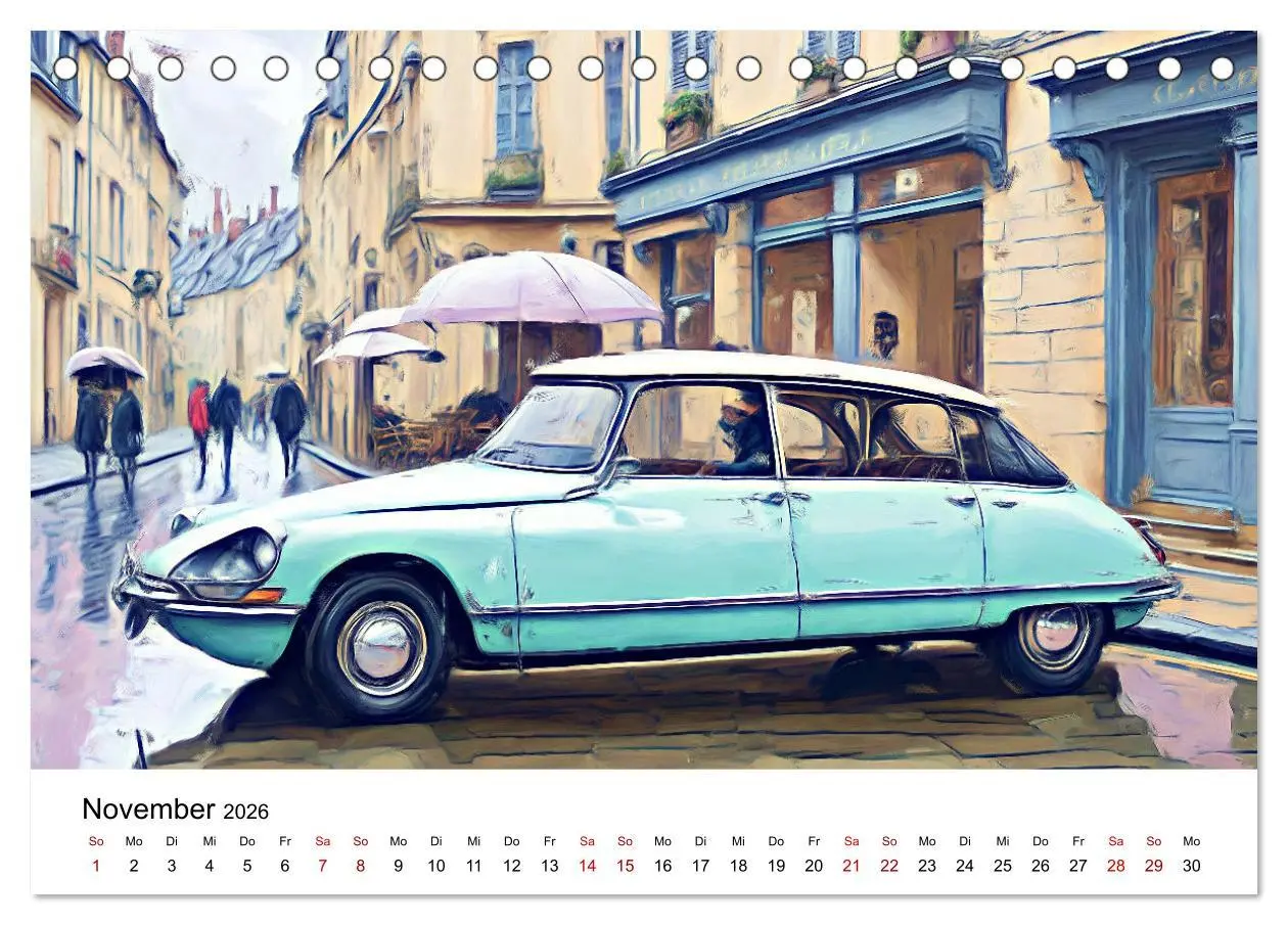 Bild: 9783457485231 | Surreale Autofreuden (Tischkalender 2026 DIN A5 quer), CALVENDO...