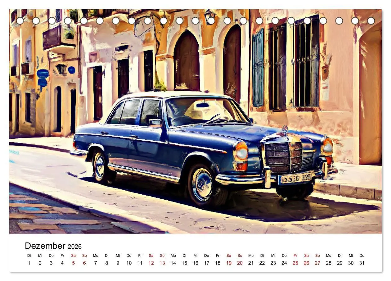 Bild: 9783457485231 | Surreale Autofreuden (Tischkalender 2026 DIN A5 quer), CALVENDO...