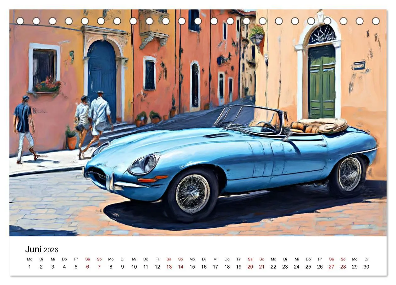 Bild: 9783457485231 | Surreale Autofreuden (Tischkalender 2026 DIN A5 quer), CALVENDO...