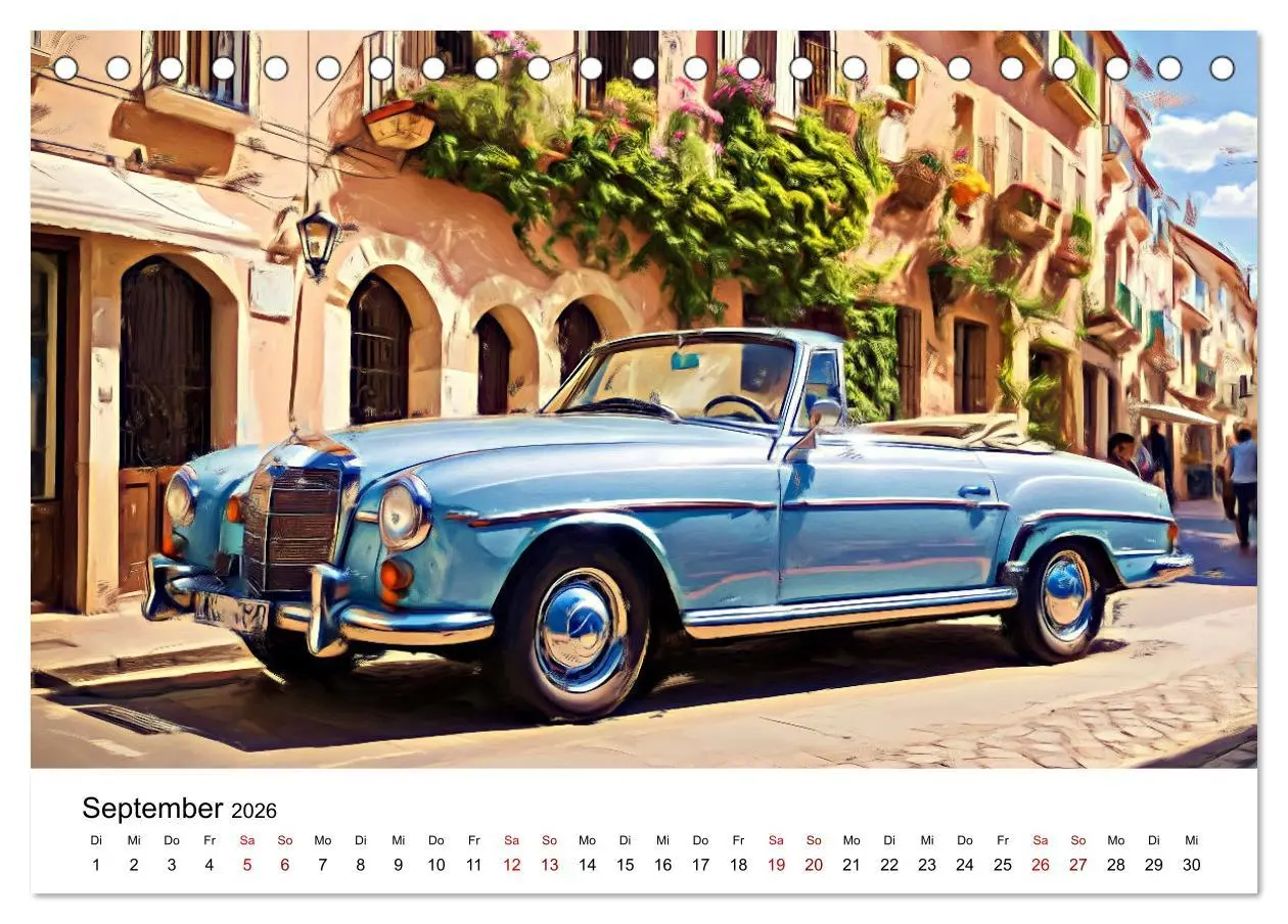 Bild: 9783457485231 | Surreale Autofreuden (Tischkalender 2026 DIN A5 quer), CALVENDO...