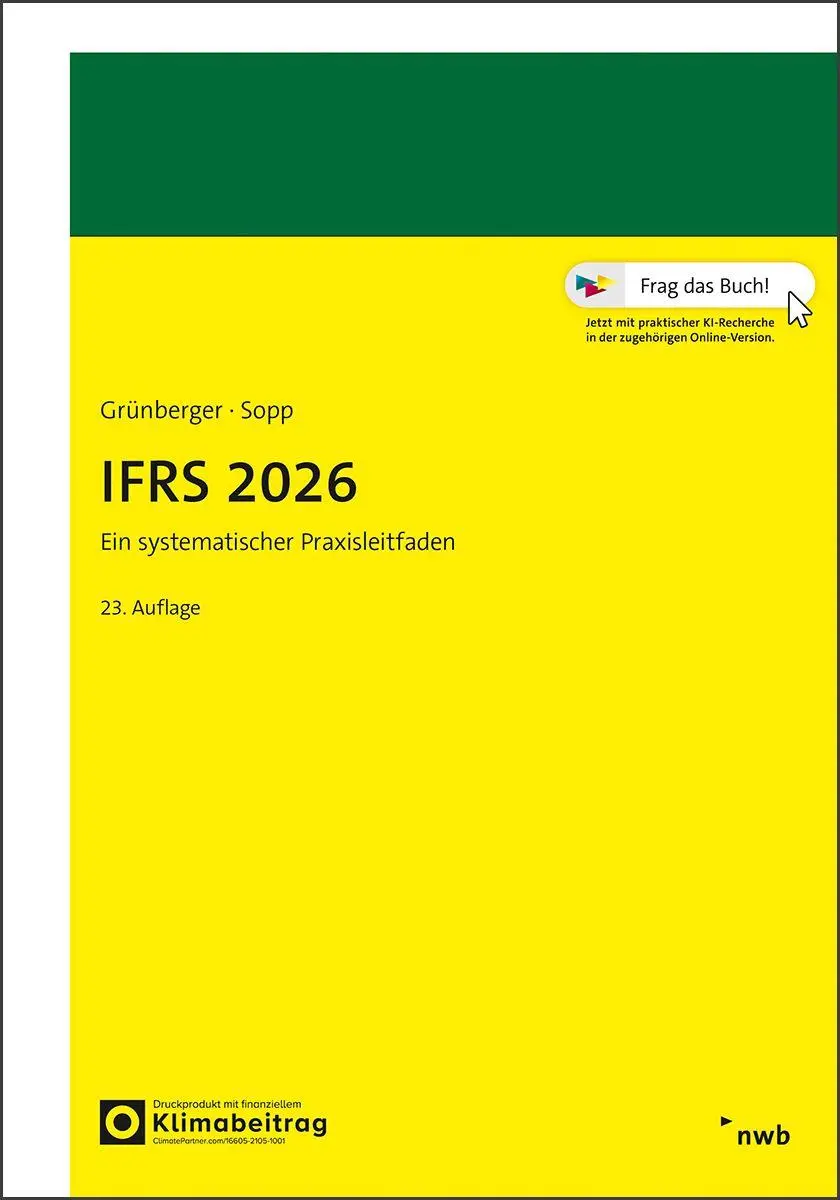Cover: 9783482685231 | IFRS 2026 | Ein systematischer Praxisleitfaden | Grünberger (u. a.)