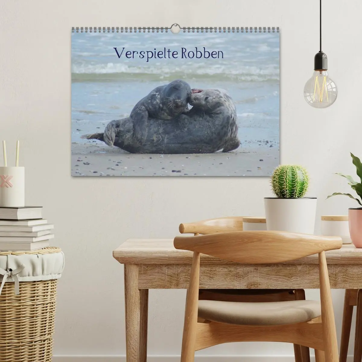 Bild: 9783516195231 | Verspielte Robben (Wandkalender 2026 DIN A3 quer), CALVENDO...