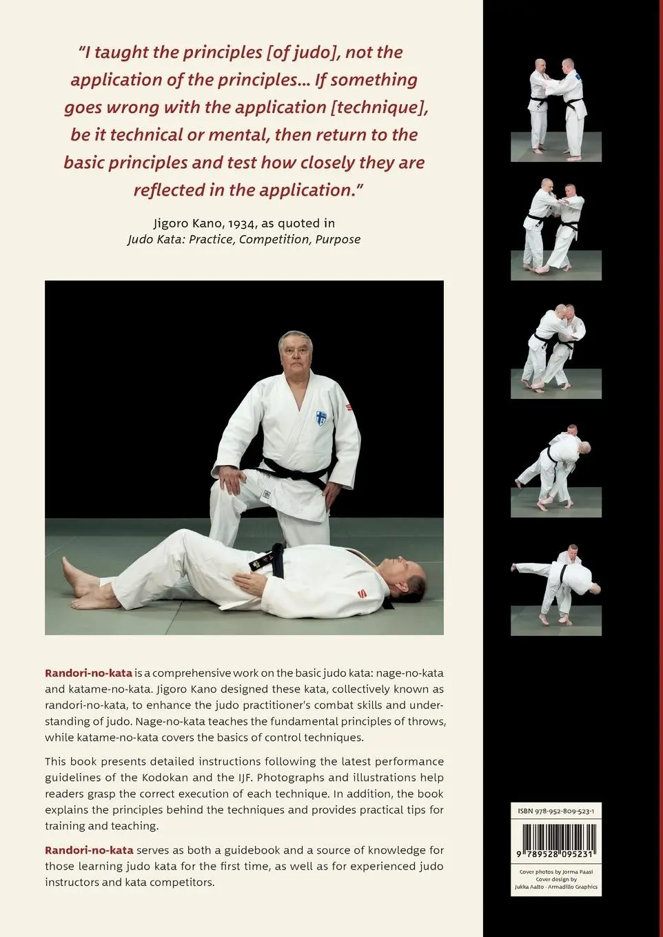 Rückseite: 9789528095231 | Judo: Randori-no-kata | Nage-no-Kata and Katame-no-Kata | Jorma Paasi