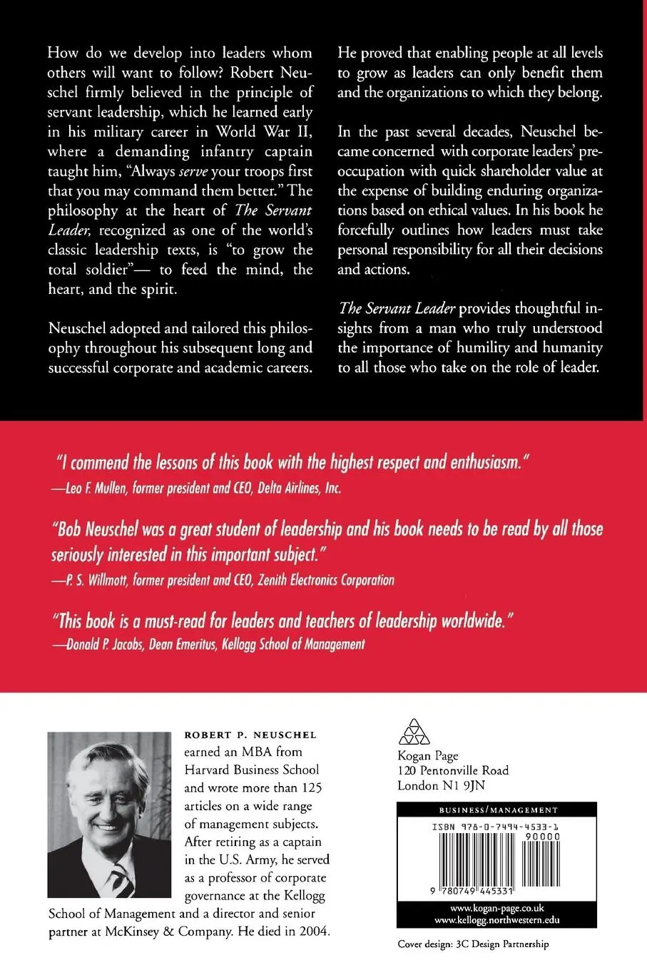 Rückseite: 9780749445331 | Servant Leader | Robert P Neuschel | Taschenbuch | Englisch | 2006