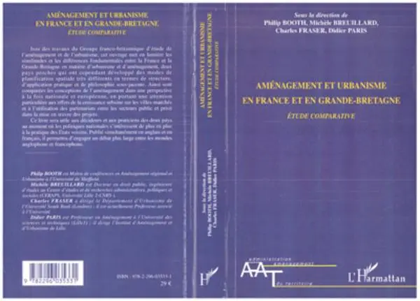 Cover: 9782296035331 | Aménagement et urbanisme en France et en Grande-Bretagne | Taschenbuch