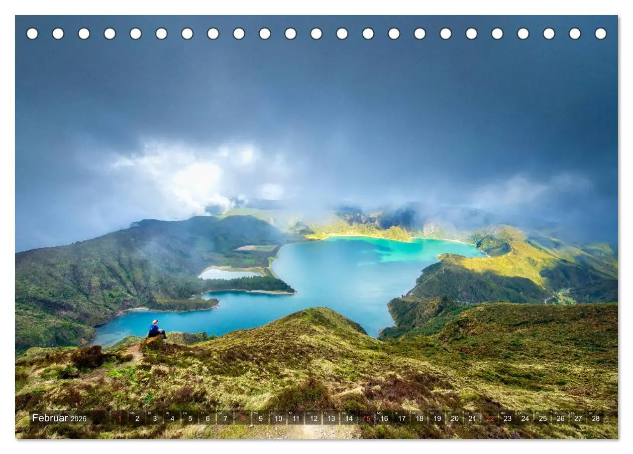 Bild: 9783457925331 | A Z O R E N (Tischkalender 2026 DIN A5 quer), CALVENDO Monatskalender