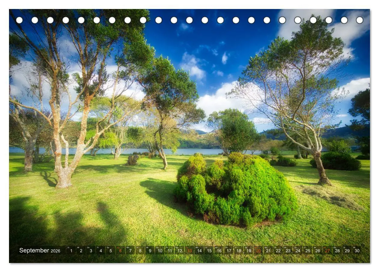 Bild: 9783457925331 | A Z O R E N (Tischkalender 2026 DIN A5 quer), CALVENDO Monatskalender