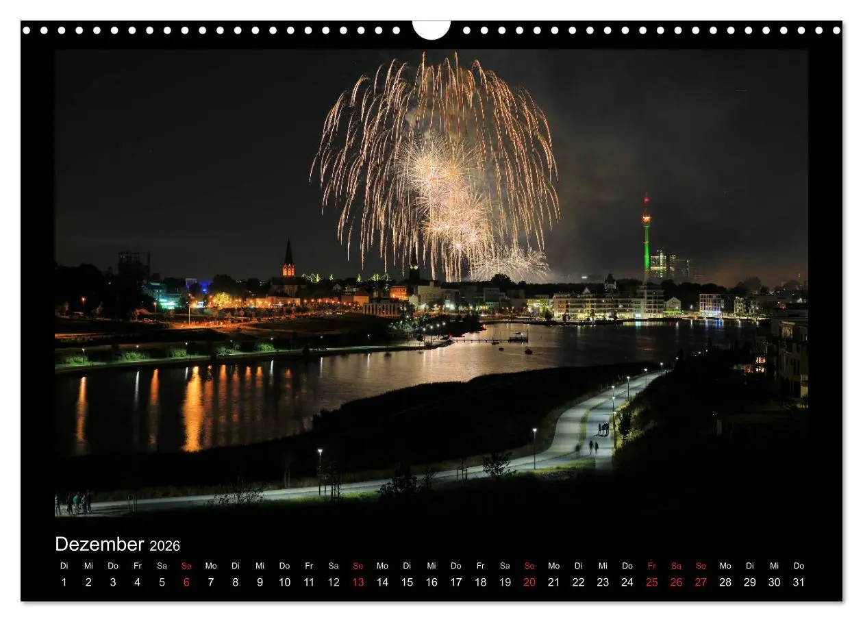 Bild: 9783516185331 | Feuerwerks - Impressionen (Wandkalender 2026 DIN A3 quer), CALVENDO...